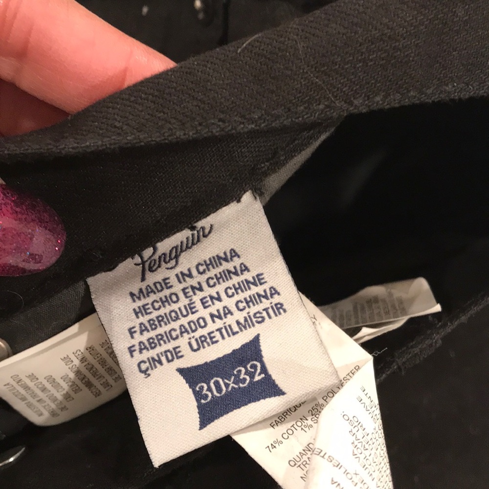 Penguin black denim pants - Picture 5 of 6